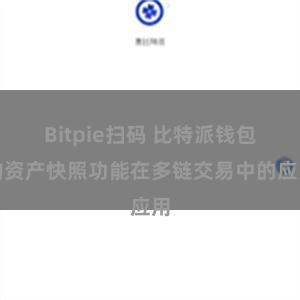 Bitpie扫码 比特派钱包的资产快照功能在多链交易中的应用